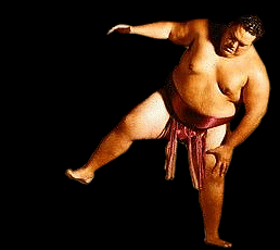 гимнастическое упражнение Борец сумо