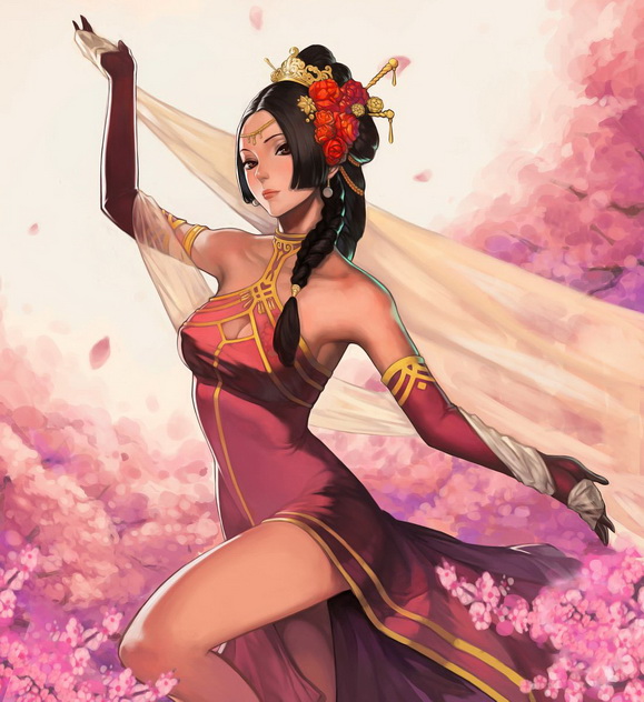 китайская принцесса, аниме ангелы и демоны