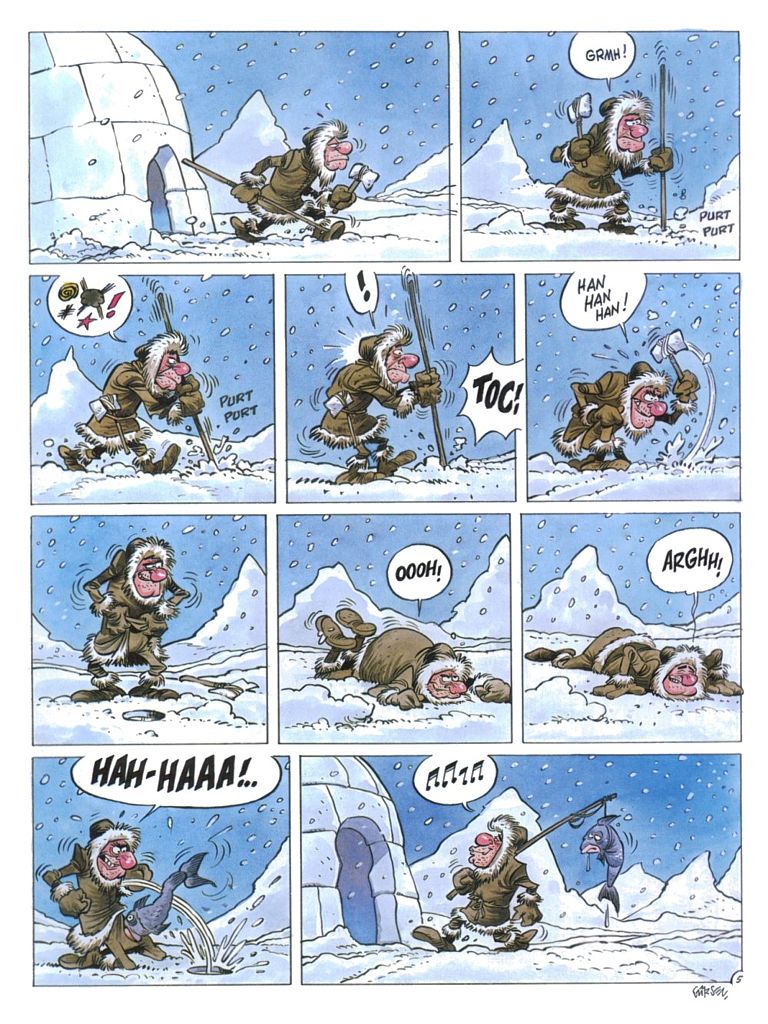 ловля рыбы на Аляске, комикс прикол