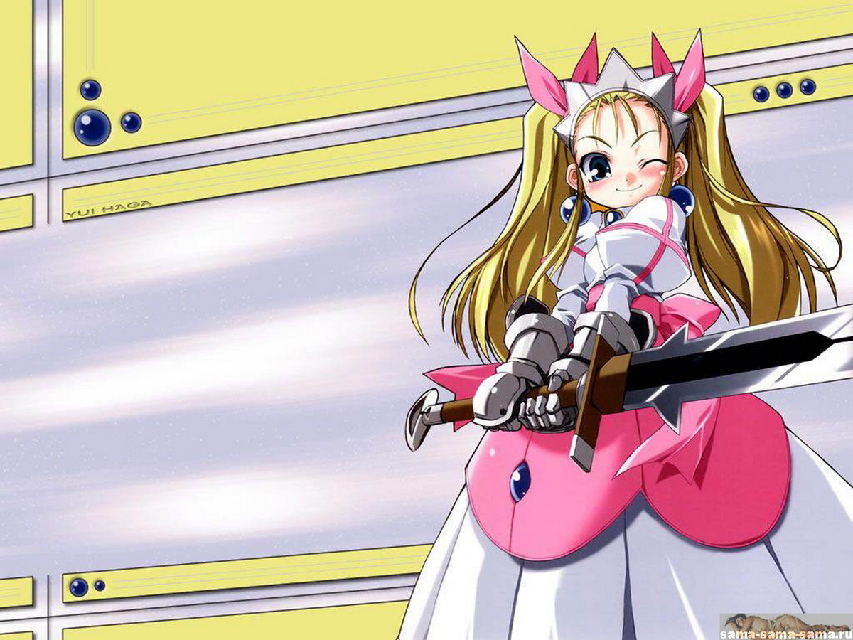 аниме-принцесса с мечом, аниме фон для рабочего стола 18