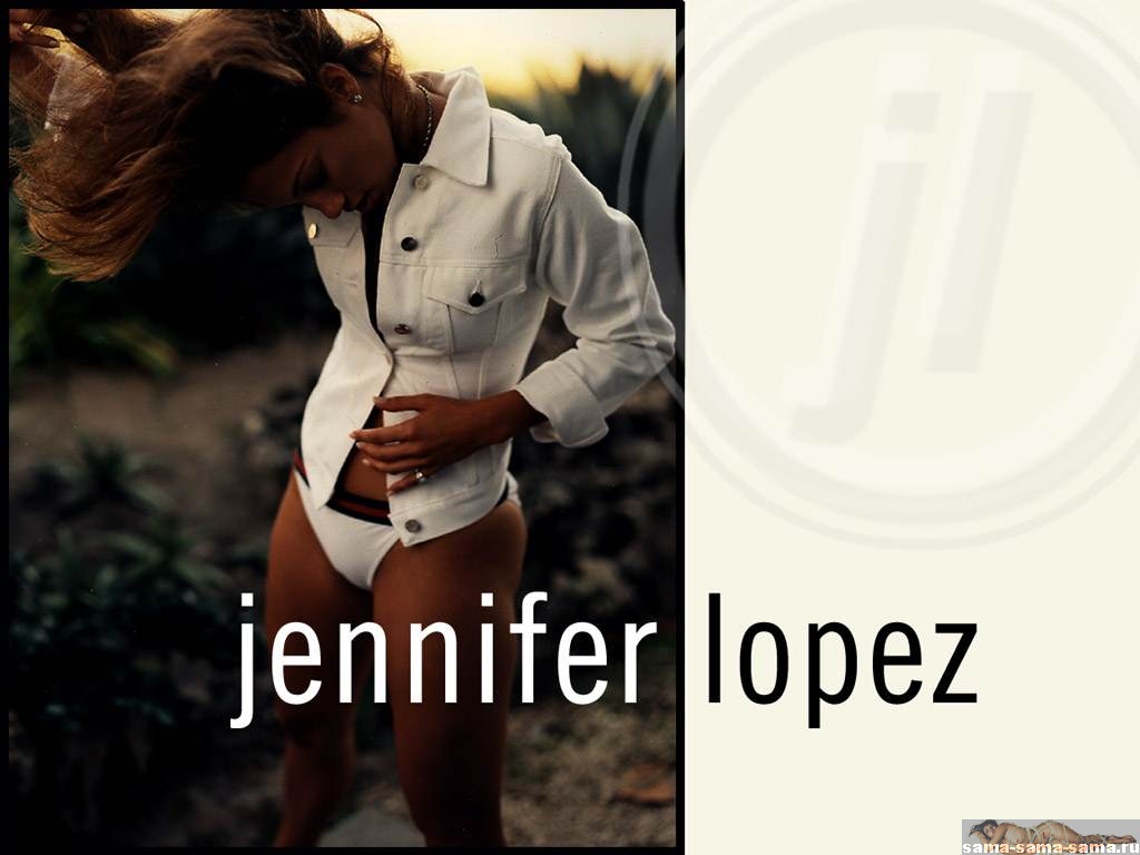 Дженифер Лопез без штанов.  Знаменитости обои для рабочего стола   21