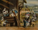 крестьянская оргия во время сбора винограда эротическая гравюра 12