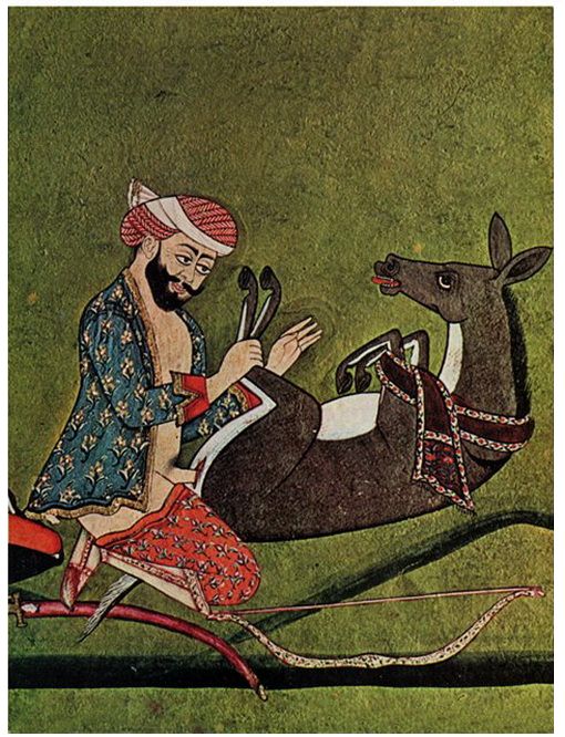 араб трахает связанную ослицу, старинная эротическая гравюра