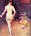 Пузан с голой толстушкой эротический рисунок 0419
