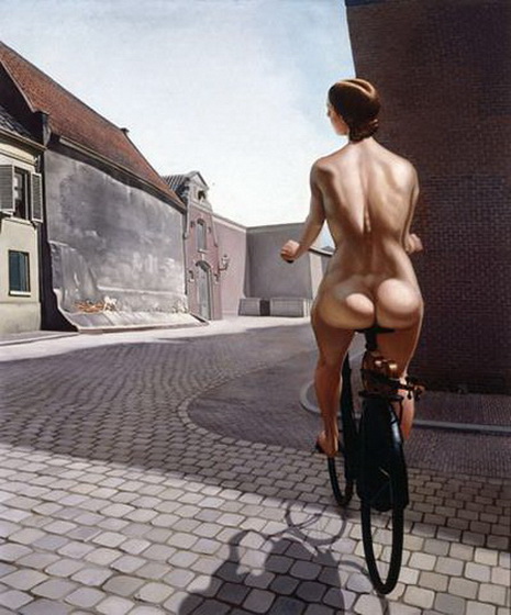 велосипедистка, рисунок секса 