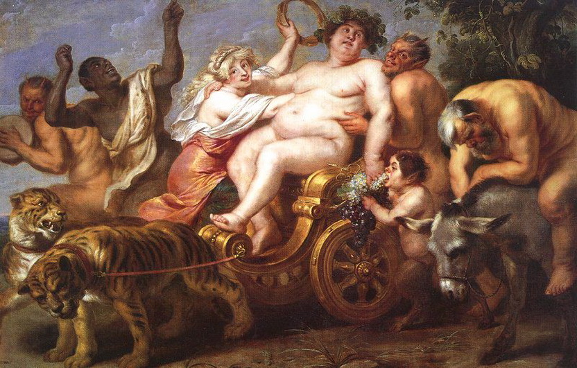 Дионис, эротика и порно в рисунках