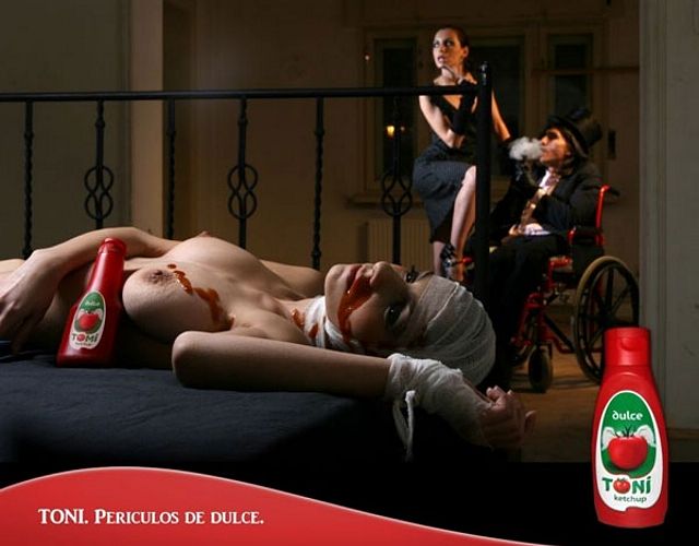 реклама томатного соуса пример эротической рекламы фото