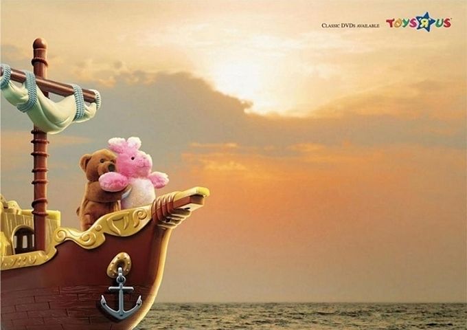 игрушечный Титаник. реклама детских игрушек пример эротической рекламы фото