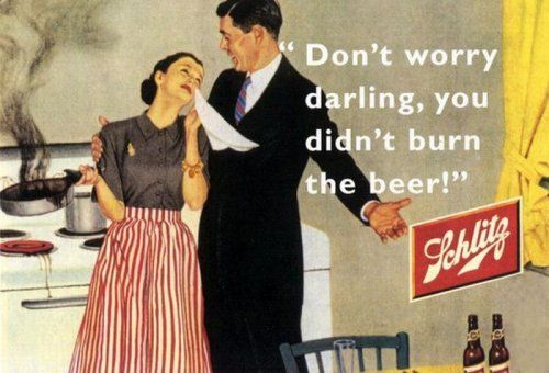 ретро реклама пива, бизнес картинка