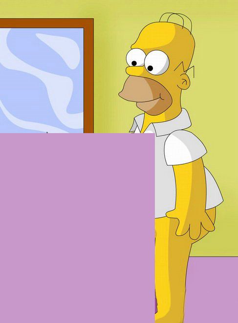Барт и Гомер Симпсоны