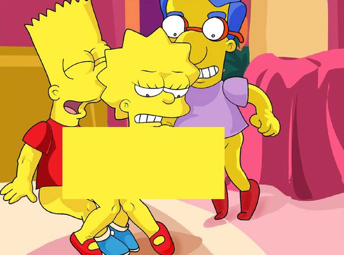 Барт с Милхаусом трахают Лизу