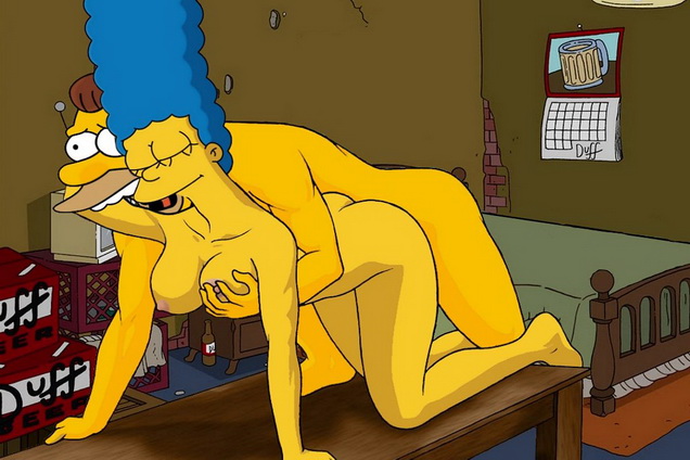 Мардж Симпсон порно картинка 124