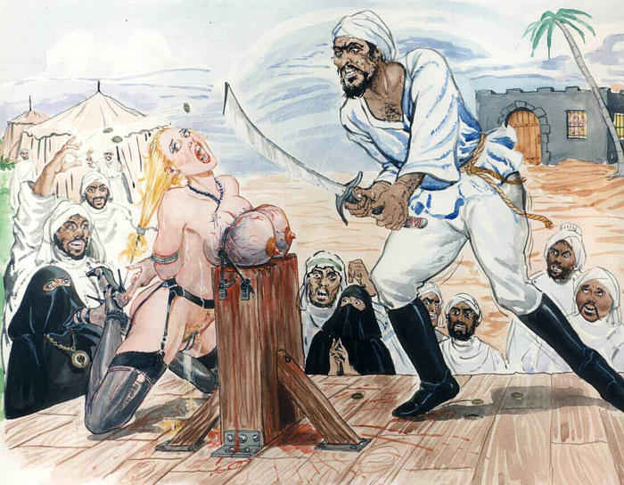 арабская казнь белой распутницы