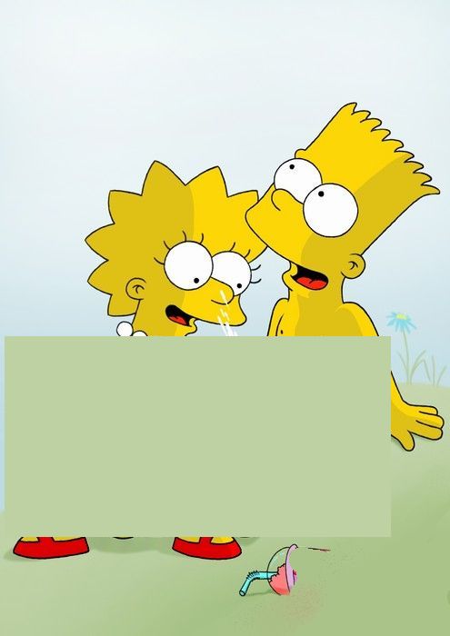Симпсоны эротика, Барт Симпсон кончает на лицо своей сестре