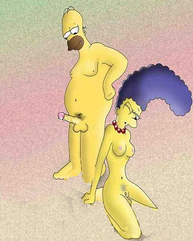 Симпсоны эротика, всеобщий семейный секс в семье Симпсонов  