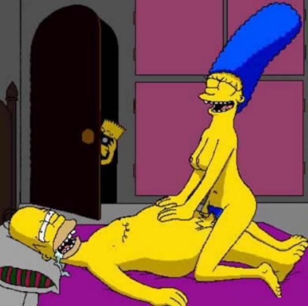 Симпсоны эротика, Барт фотографирует секс своих родителей, Мардж и Гомера Симпсонов