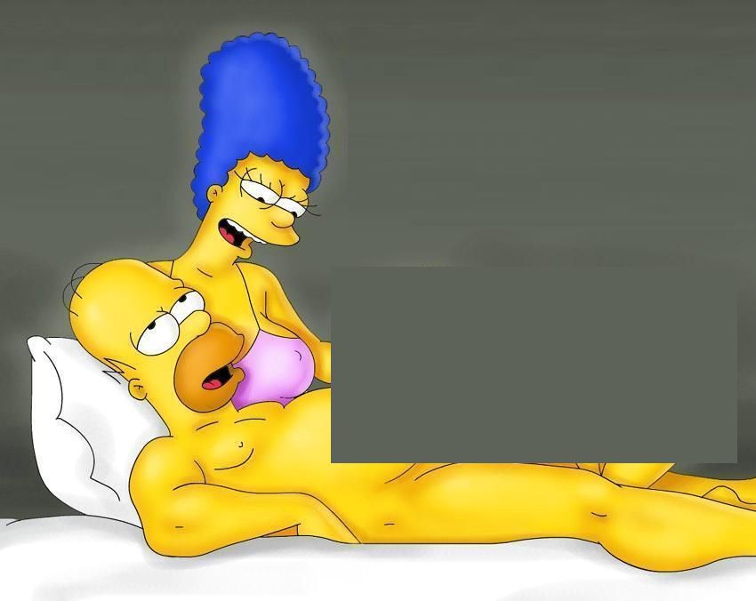 Симпсоны эротика, Лиза под руководством мамы облизывает пенис Гомера Симпсона