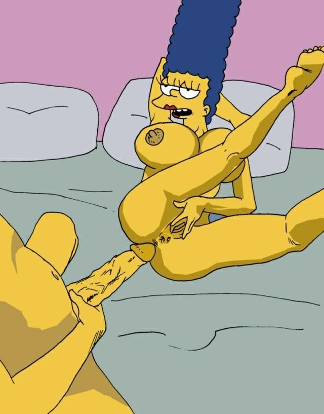 Симпсоны эротика, Барт Симпсон вставляет пенис в очко своей маме Мардж Симпсон