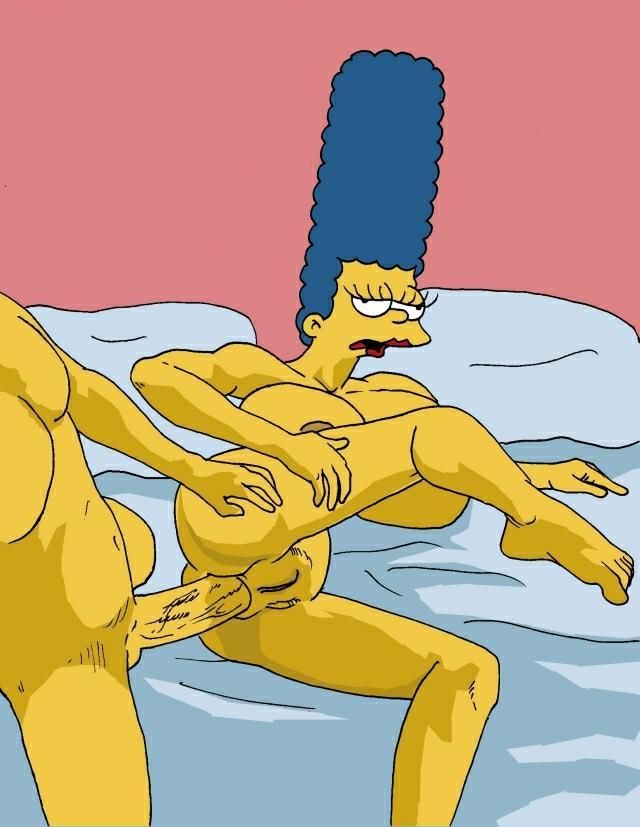 анальный семейный секс сына с женщиной Симпсонов