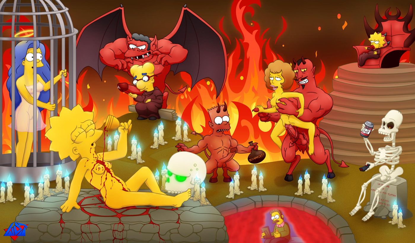 Симпсоны в аду - видение Лизы
