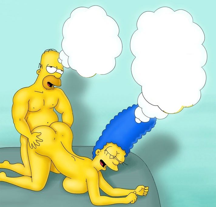 Симпсоны эротика, во время секса Гомер и Мардж думают немного иначе  