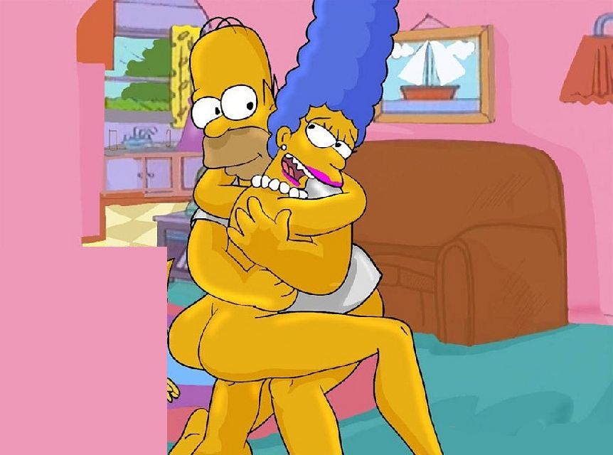 Барт без трусов спешит пристроится к родителям занимающимся сексом в гостиной. Сексуальная жизнь Симпсонов