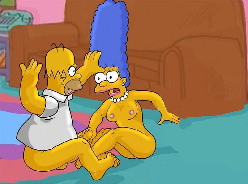 Симпсоны эротика, Мардж дрочит письки Гомеру и Барту. Секс картинки Симпсоны