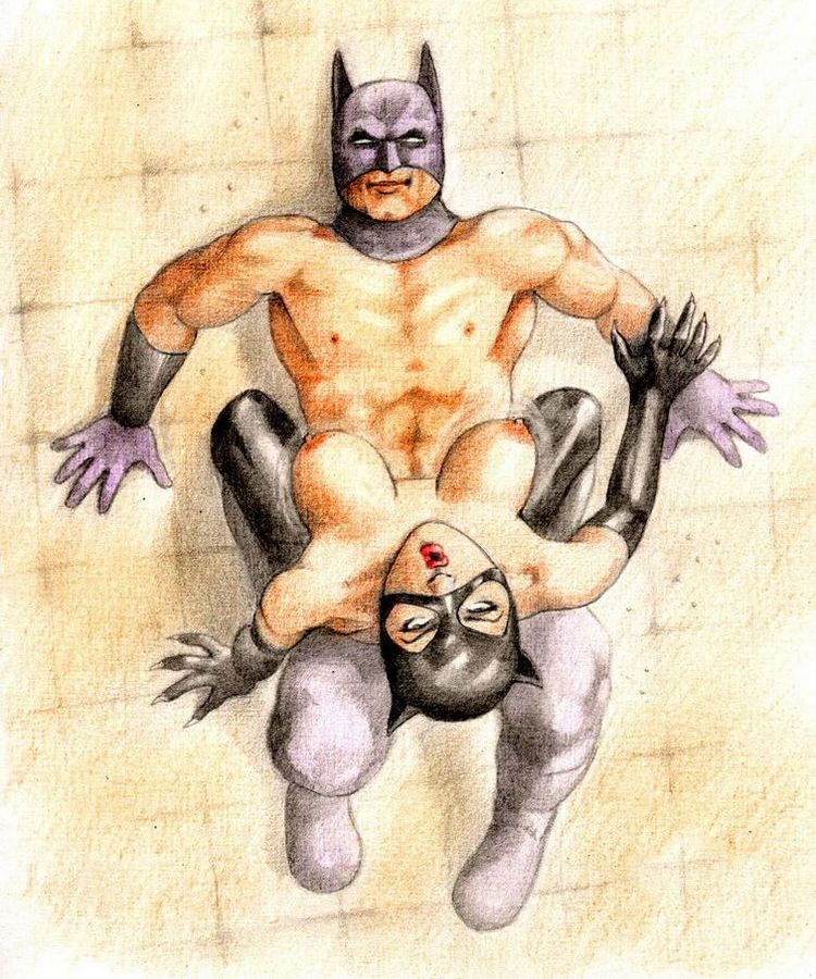 секс с Бэтменом в позе наездницы вид сверху
