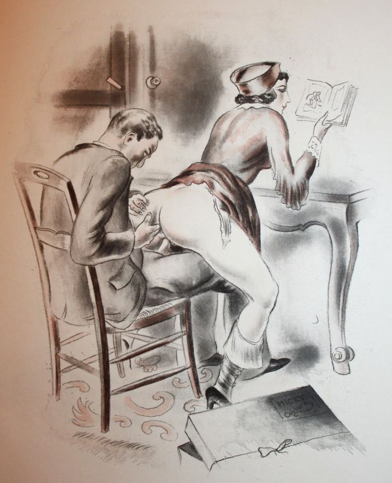 секс по первому изданию Камасутры, картинка эротической графики