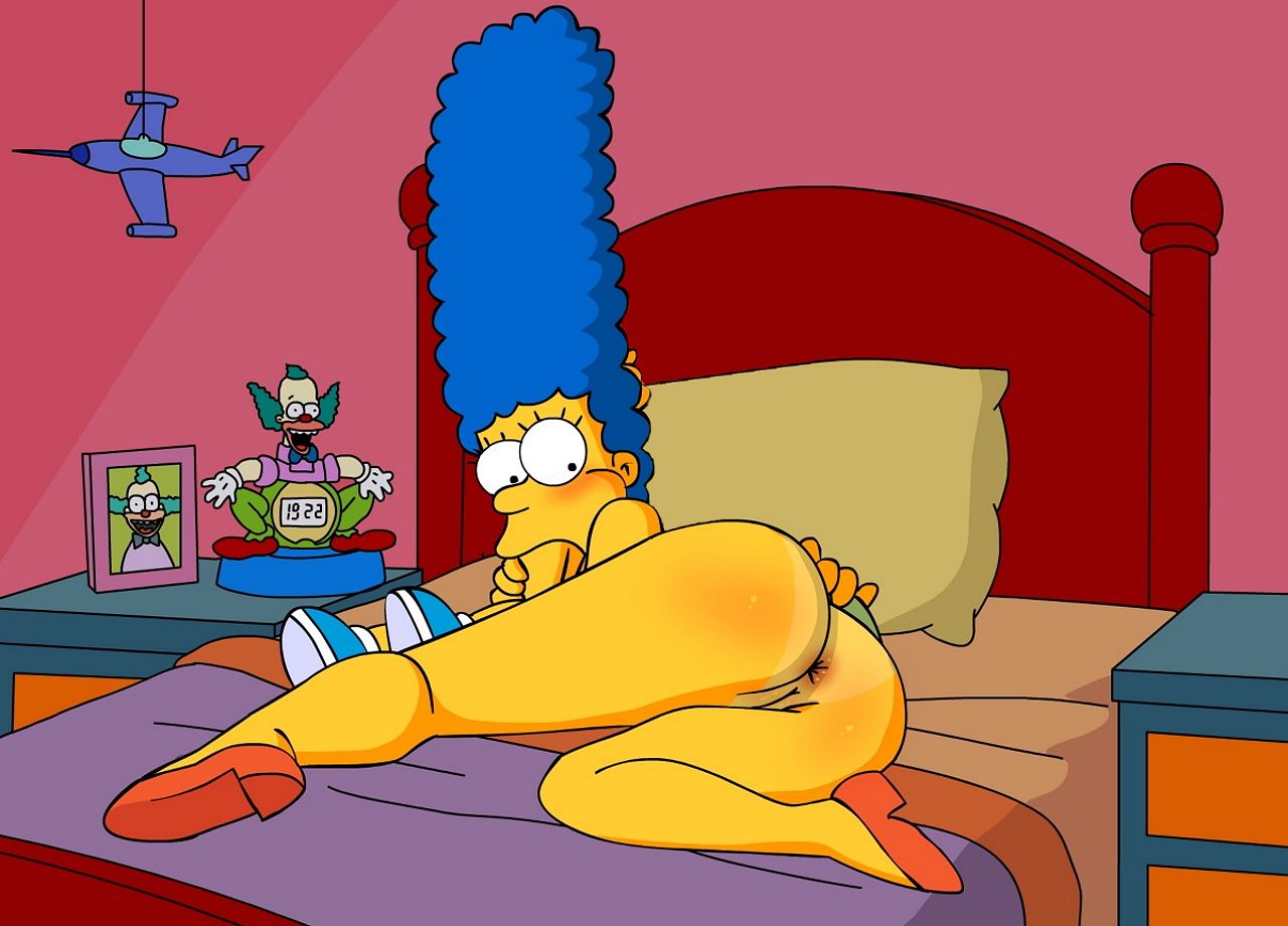 Мардж застукали за минетом, новые порно Симпсоны рисунок 10