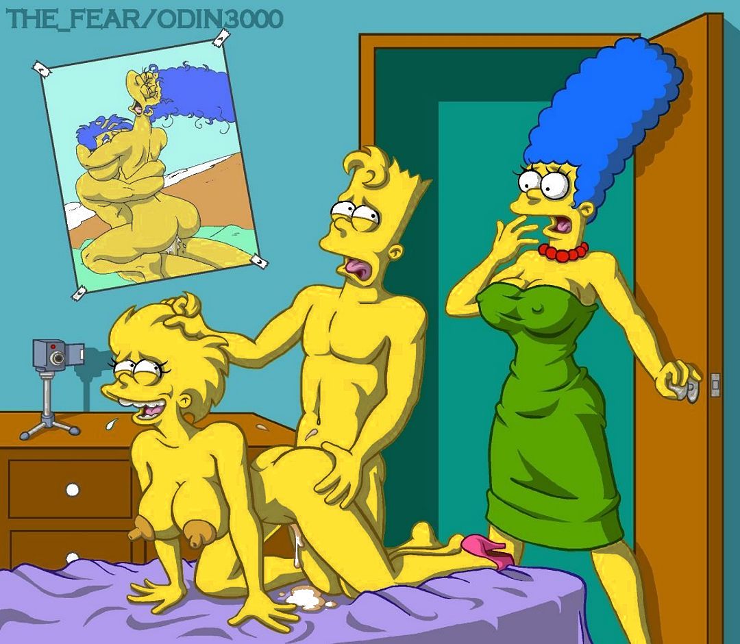 съемки домашнего порно Барта и Лизы Симпсонов, новые порно Симпсоны рисунок 13