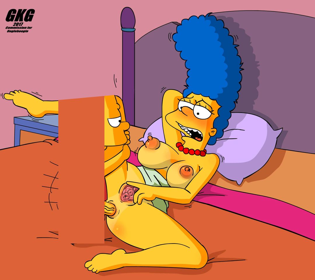 анальные мечты Мардж о сыне, новые порно Симпсоны рисунок 14