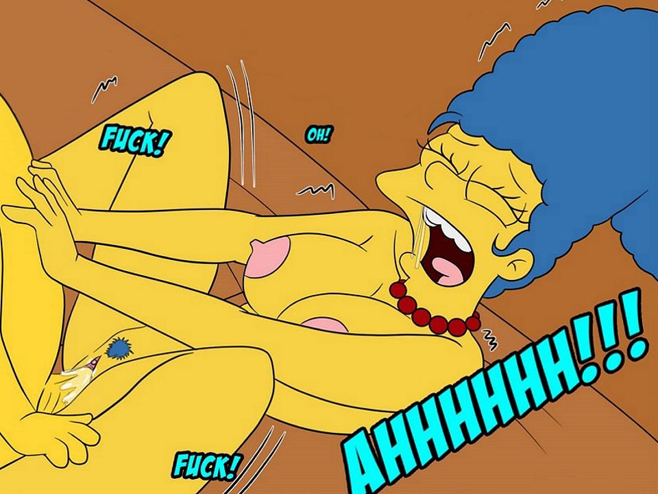 оргазм Мардж в классической позе, новые порно Симпсоны рисунок 23
