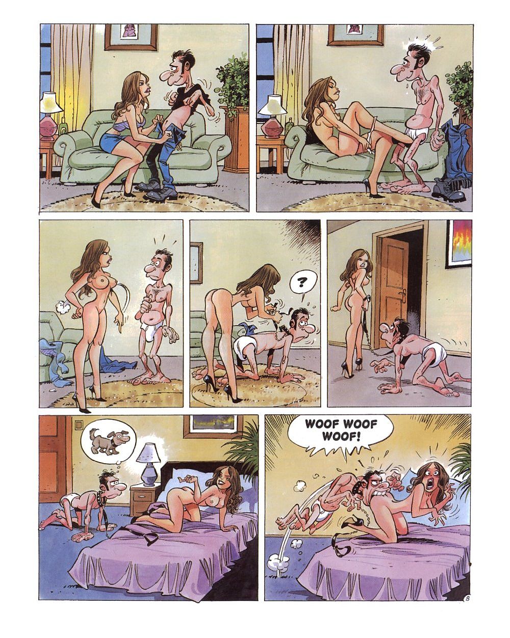 эротический комикс  Доминирование