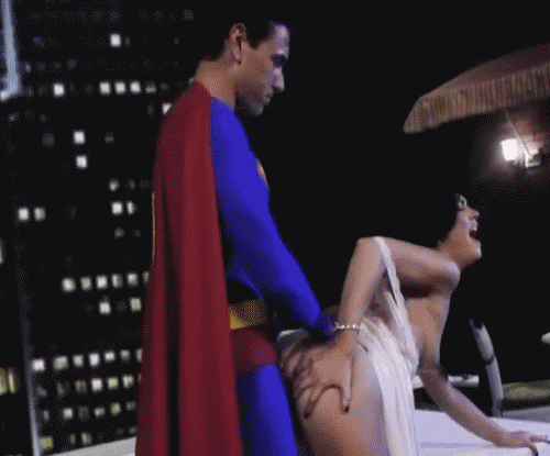 анал с Суперменом - ничего и не супер, все как обычно. секс гиф