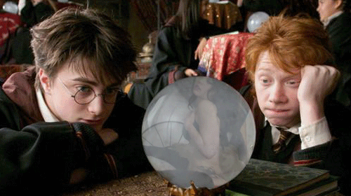 Гарри Поттер и хрустальный шар. секс гиф