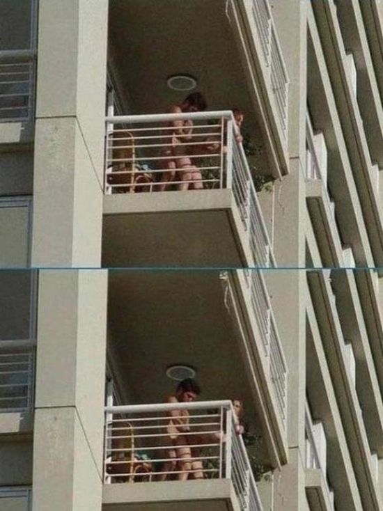 секс на балконе. секс на балконе отеля среди бела дня, частное фото. прикольный сексуальный комплекс