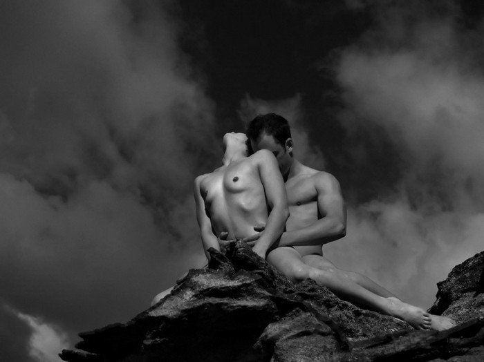 извержение. бурный оргазм во время секса на вершине горы. смешной фотоприкол 