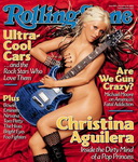 голая Кристина Агилера в сапогах и с гитарой фото 007