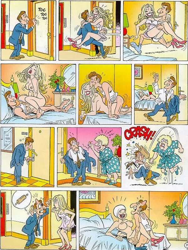 техника безопасного секса. порно комикс  