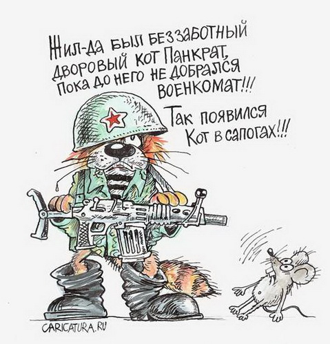 социальная реклама советской армии, котяра, бизнес картинка
