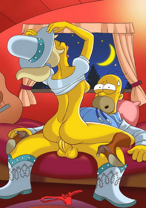 секс Гомера в передвижном борделе 