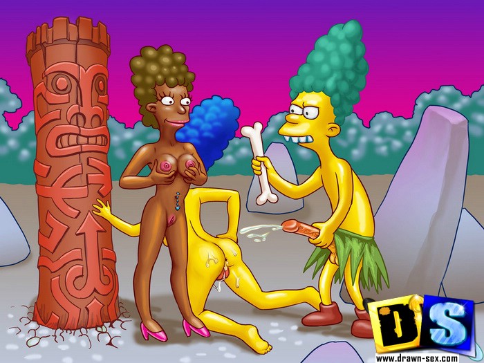 секс жены Гомера на экскурсии 
