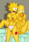 голая Лиза Симпсон порно картинка 10