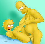 голая Лиза Симпсон порно картинка 30