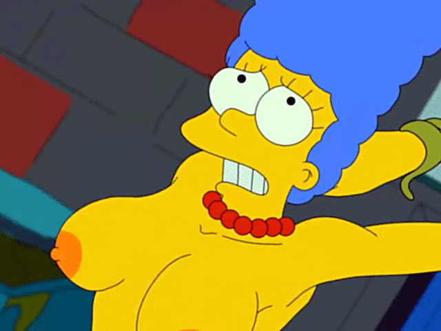Мардж Симпсон голая порно гиф 03