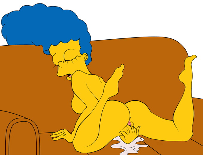 Мардж Симпсон голая порно гиф 08