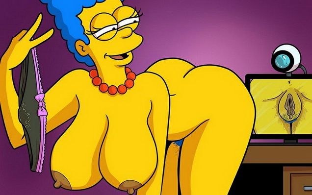 Мардж Симпсон порно картинка 117