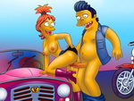 Секс персонажей мультика Симпсоны порно 310