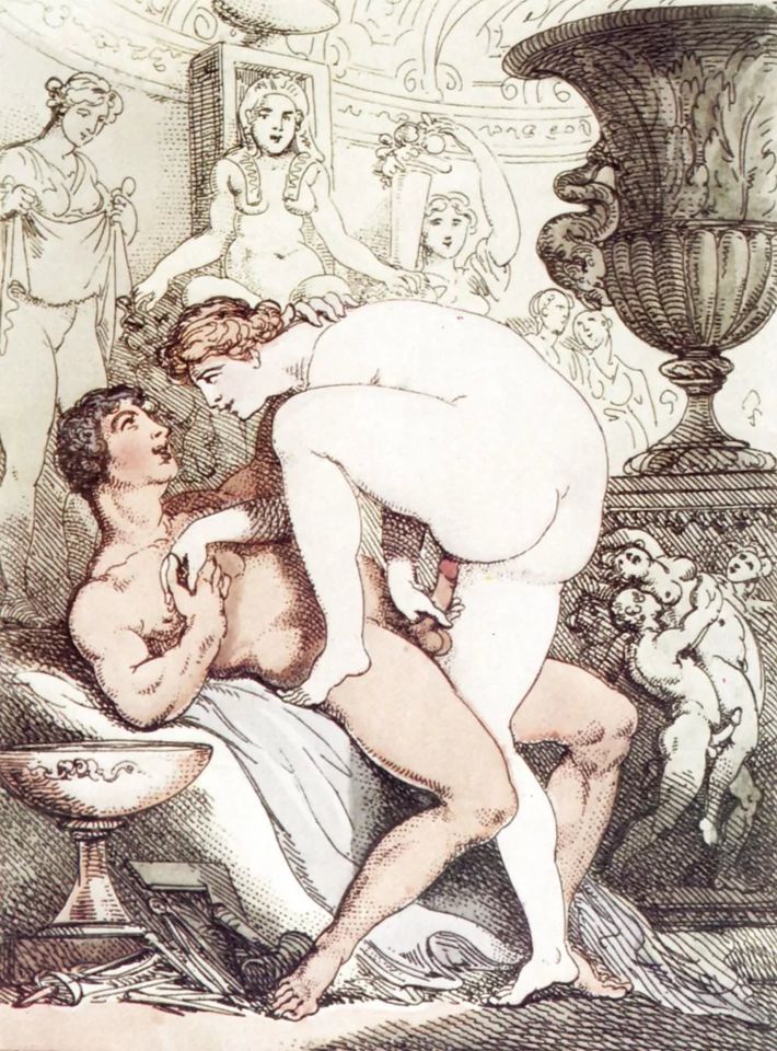 Персей и Андромеда, картинка эротической графики